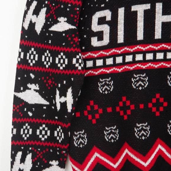 Lucas Film Marry Sithmas Ugly Star Wars Holiday Sweater - Picture 8 of 11